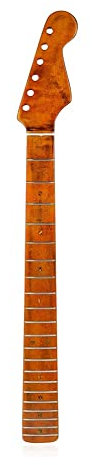 E-Gitarrenhals Ahorn 21 Bünde Ahorn Griffbrett Ersatzteil für ST Strat