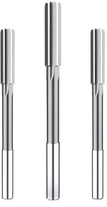 NZNHGHPNTT HSS H7 Maschinenreibahle 13,1 mm 13,2 mm 13,3 mm -15,9 mm Spannfutter mit gerader Nut, gemeinsames Fräswerkzeug mit rundem Schaft(13.2mm)