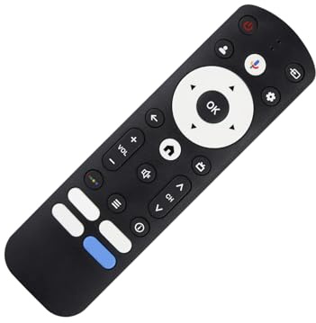 Bokcztml Telecomando di ricambio per televisori con controllo vocale con tasto di scelta rapida per Hyled5524g4km Para Televisori Controller di ricambio