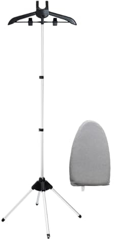Genérico Ångstrykjärn | Handhållen ångstrykstativ | Vikbar textilvård för skjortor, kostymer, brudklänningar, jackor - aluminium och för, 160 cm, höjdjustering