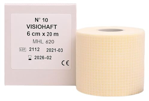 UMBRA MEDICAL ITALY Benda Elastica Coesiva 4m in Cotone – Autoadesiva Ipoallergenica e Traspirante – Per Fissaggi, Fratture, Garze e Bendaggi – Made in Italy – Diverse Misure (4cmx4m)