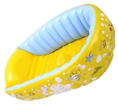 BIUDECO Vasca Gonfiabile per Ragazzo Ragazza e Piscina Interna e Bagno Portatile Design Cartoon Facile da Gonfiare e Trasportare per Uso in Casa Aperto