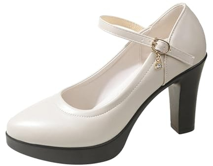 Dirndl Shoes Women's Traditional Shoes with Heel Chunky Dance Shoes Bridal Shoes Block Heel Ballerinas Elegant Shoes for Heels