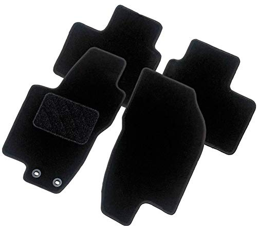 AUTO-STYLE Juego de Alfombrillas Compatible con Nissan Note II 2014-