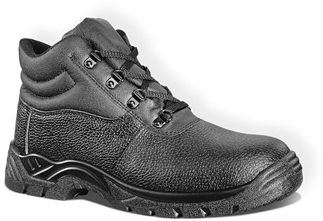 Rock Fall Unisex Utah Safety Boot, Black, 8 UK