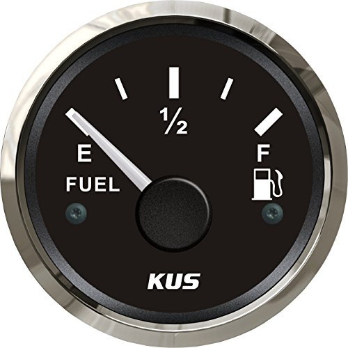 KUS combustible de nivel de aceite Indicador de metro 240-33ohm con retroiluminación 12/24V 52mm