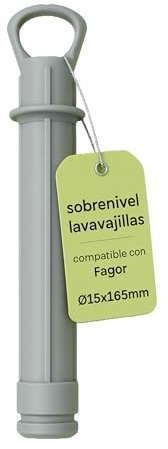 CubetasGastronorm ® Sobrenivel Lavavajillas Industrial Fagor Ø15x165mm Compatible AD21 AD15 LVC LVR Asber Edenox Seguridad Desagüe Hostelería Cocina Técnica Repuesto Precisión Alta Resistencia