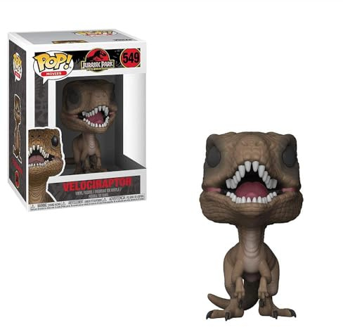 Funko POP! Movies: Jurassic Park - Velociraptor - Vinylfigur för samlare - Presentidé - Officiell merchandise - Leksaker för barn och vuxna - Filmfans - Modellfigur för samlare och utställning