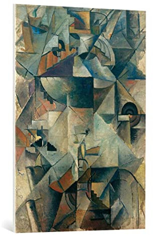 Kunst für Alle Reproduction sur Toile: Kasimir Sewerinowitsch Malewitsch Samovar - Impression d'art de Haute qualité, Toile sur châssis, Tableau prêt à susprendre, 70x100 cm