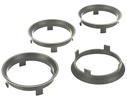LST 4x Zentrierringe Distanzringe Anthrazit Alufelgen Ø 57,1 - Ø 60,1 mm