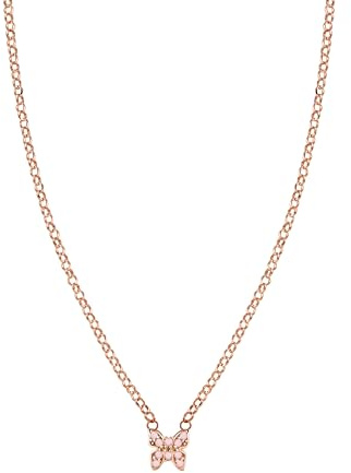 Nomination | Damhalsband - karbinlås – 925 silverhalsband med hänge och Cubic Zirconia – Tillverkad i Italien - 40-44 cm, Regoular, Sterlingsilver, 925 silver