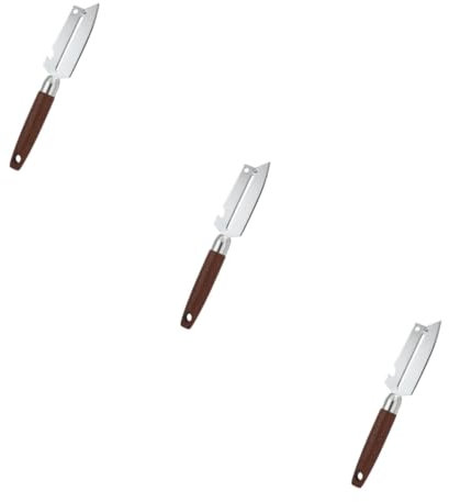 PRETYZOOM 3 Peladores De Acero Inoxidable Herramienta De Descortezado Pelador Manual De Patatas Peladores De Patatas Pelador De Verduras En Forma De Y Herramienta Para Pelar Mangos