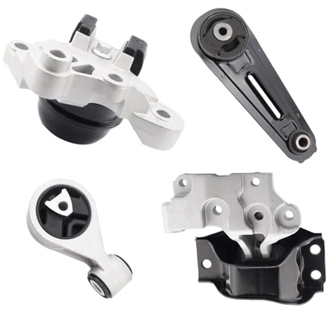 SHERXINBO Engine Motor Mount Compatible with Nissan 2008-2013 Rogue 2014-2015 Rogue Select AWD 2.5L Replacement for A7370 A7392 A4351 A4352 Set of 4