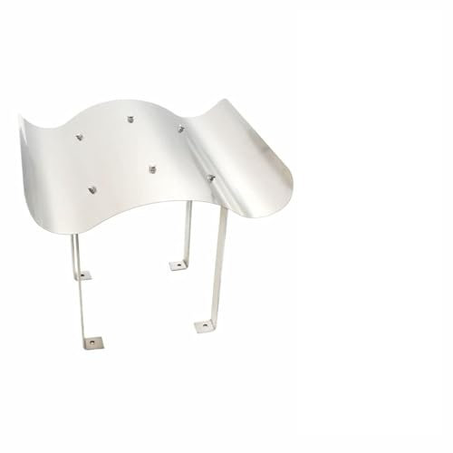 Snsowed Comignolo per Canna Fumaria in Acciaio Inossidabile Argento,Accessori caminetti e stufe a legna-142986