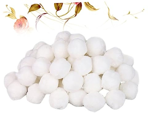 Kisangel Balle Filtrante Fine et Résistante pour Filtration Eau Piscine Haute Absorption Saleté Durable pour Nettoyage Bassin