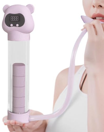 Bauch-Atemtrainer | Tragbarer Kurzhanteln Lungentrainer – Atemtrainer zum Einatmen für Männer, Frauen, Jugendliche, Sportler, Radfahrer, Golfer, Ehefrau, Ehemann, Familie