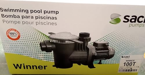 Pompe de filtration piscine Saci Optima 1 CV tri 15 m3/h