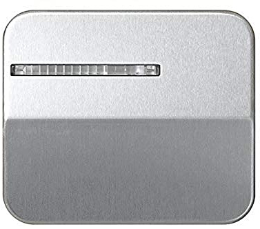 Simon 75011-33 placa de pared y cubierta de interruptor Aluminio