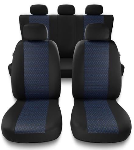 Mossa Sitzbezüge Auto kompatibel mit Dacia Duster I II III SUV 2010-. PF-BL