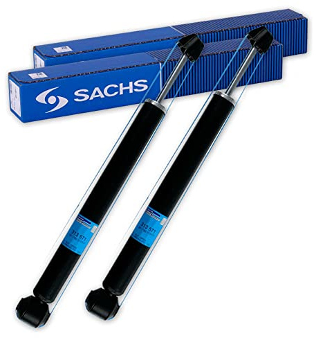 SACHS 2x Gasdruck Stoßdämpfer hinten Kompatibel mit FIAT GRANDE PUNTO (199_), PUNTO (199_), PUNTO EVO (199_), PUNTO EVO Kasten/Schrägheck (199_), Kasten/Schrägheck (199_), OPEL CORSA D (S07)