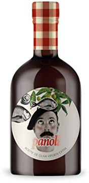 Panoli Aceite de Oliva Virgen Extra Prensado en Frío sin Filtrar de Sabor Intenso Gourmet - Botella oscura con dosificador de 500 ml.