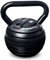 ISOGYM Adjustable Kettlebell 3-18kg Kettlle Bell Weight Set (Quick Safe Locking Mechanism) 7+ Selectable Weight Selections