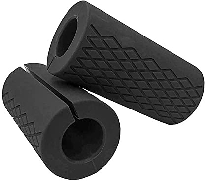 Laiiqi Grip Fat Bar, Mancuerna Fat Barbell Grip, Grips Bar Grips para Levantamiento de Pesas Mango de Barra de Fitness Almohadilla Protectora Antideslizante de Silicona, 1 par