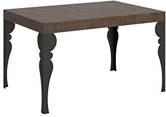 Itamoby, Ausziehbarer Tisch Paxon, Nussbaum, 90 x 130 cm, ausgezogen 234