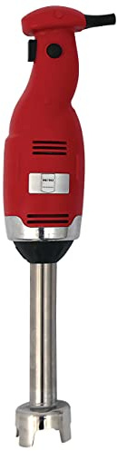 METRO Professional Stabmixer GSM1010, 250 W, 20 cm abnehmbarer Mixstab, Rot, 10 L
