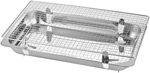 Griglia a gas BBQ Piastra per barbecue usa e getta Famiglia acciaio inossidabile per esterni Forno per barbecue portatile Barbecue regalo