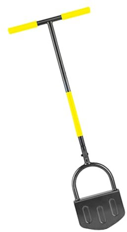 Coupe-Bordure Manuel, Coupe-Bordure de Jardin,Coupe-Bordure Paysage Demi-Lune - Coupe-Bordure de Trottoir de Jardin avec poignée en T, Outil de Coupe-Bordure de Paysage pour Trottoir, Prairie, Cour