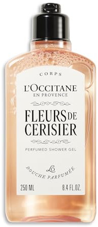 L'OCCITANE - Mjuk skummande duschgel körsbärsblommor - 250 ml - tillverkad i Frankrike