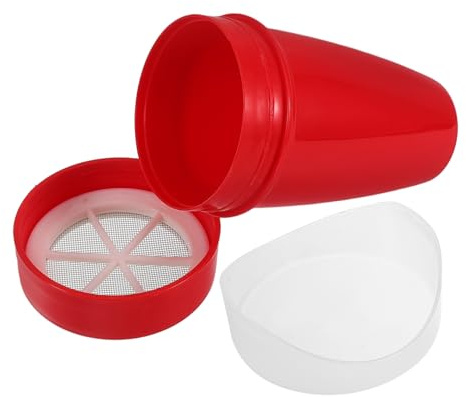 FIXOSHEE Handheld Flour Sifter Fine Mesh Baking Strainer for Powdered Sugar Matcha Cocoa Powder Portable Kitchen Tool for Precision Dusting and Sifting
