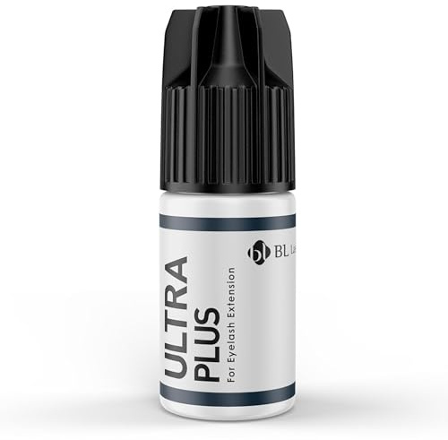 QBS BL Lashes Ultra Plus Professional Eyelash Glue, 7 Weeks Retention (3g)