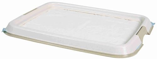 Trixie Welpentoilette Puppy Loo, 65 x 55 cm, 10 St. Nappy-Stubenrein, 60 × 60 cm - Modern, Beige/Creme - Für Welpenbesitzer, Hausschulung - Hund