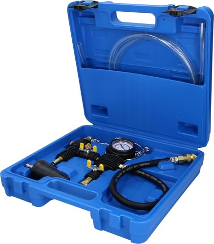 BRILLIANT TOOLS BT521100 Kühlsystem Befüll- und Entlüftungsgerät [Powered by KS TOOLS] Mit Stabilem Blauen Transportkoffer 2-tlg.