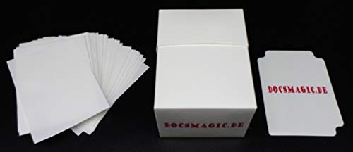 docsmagic.de Deck Box Full + 100 Double Mat White Sleeves Standard - PKM MTG