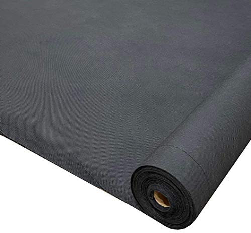 Weed Control Membrane | Heavy Duty Ground Cover Fabric | UV Stabilised Weed Barrier | 1m x 100m | 50gsm