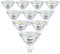 DiCUNO Regulable de 5W MR16 GU5.3 Lámpara LED, Blanco Frío 6000K, 500LM, equivalente halógeno de 50W, spot LED regulable de 12V, ángulo de haz de luz de 120°, CRI85, foco empotrado, 10 Piezas