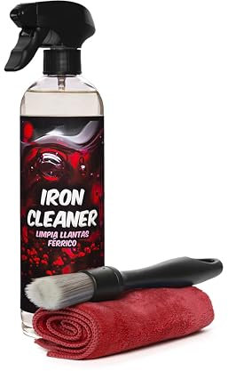 GxDetail Descontaminante Férrico para Llantas y Carrocería 500 ml - GxDetail – Fórmula Avanzada – Limpiallantas sin Frotar - Elimina Ferodo y Grasa – Limpiador de Uso Rápido – No daña Pintura.