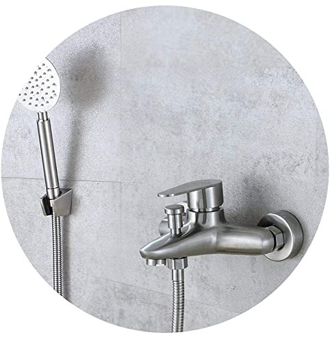 Mischbatterie für Küchenspüle, Mischbatterie, verdeckter Wasserhahn zum Duschen, Wasserhahn für Badezimmer, Dusche, dreifache Badewanne, Kaltwärme-Wasserhahn, Zeichnung, Mischventil/Handgeräte