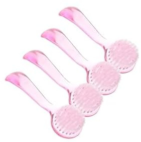 Healvian Gesichtsreinigungsbürste 4-Teilig Manuelle Reinigungsbürste Für Mitesserentfernung Tiefenporen-Peeling Nass- Und Trockenanwendung Ergonomischer Griff Für Männer Und Frauen