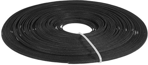 QUARKZMAN Ossa per Cucire, 1Pz 50 Yards 3mm - Stecche per Corsetti a Bassa Densità Poliestere da Cucire per Abito da Sposa, Abito da Sposa (Nero)