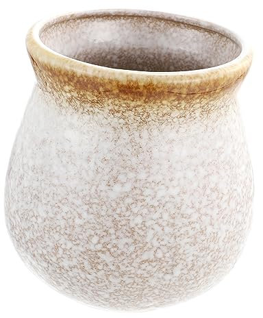 SHOWERORO Cubo De Cerámica Para Almacenamiento De Cubiertos y Palillos Estilo Japonés Contenedor Ligero y Compacto Para Utensilios De Cocina Material De Diseño Creativo y Fácil Limpieza