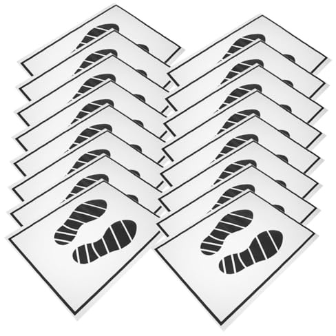 OSOLADY 30pcs Disposable Paper Car Floor Mats for Vehicle, Black Car Foot Mats with Easy Storage, Disposable Design for Full Protection of Auto Interior Floors