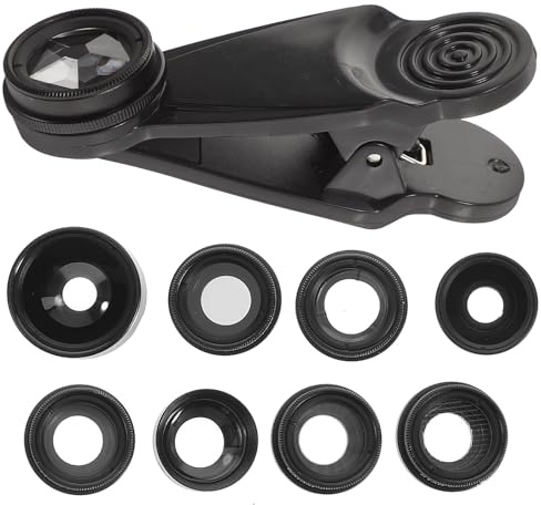 TEMPNAP Smartphone Kameraobjektiv HD Zoom Weitwinkel Makro Fisheye Kompatibel Einfache Montage Langlebiges Material Vielseitiges Handy Objektiv Zubehör