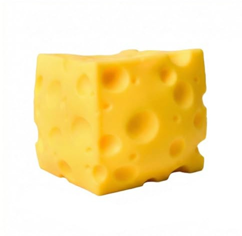 Squishy Käse Zuckerwürfel Squishy Sensorisches Spielzeug, Langsam Zurückfedernder Formbarer Quetschball Sensorisches Fidget-Spielzeug Lindert Stress Schreibtischdekoration 01-Gelb