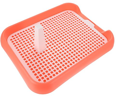 Genérico Orinal de Entrenamiento para Perros de Rejilla Portátil y Antideslizante de Plástico PP para Cachorros Uso Interior Práctico y Cómodo