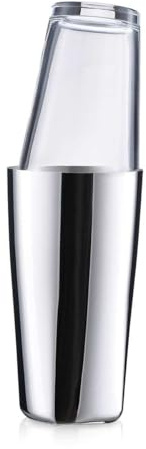 ILSA Coctelera Boston Mixage, acero inoxidable y vaso 50 cl