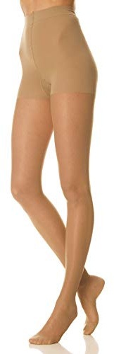 SCUDOTEX Collant 140 Deniers Maille Tricotée Compression Décroissante de Moyenne à Forte 19-22 Hg mm Couleur Daino Taille 4